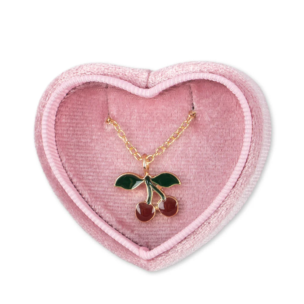 Konges Sløjd Schmuckdose mit Kette Cherry