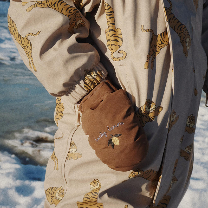 Konges Sløjd  Schneehandschuhe &#39;Nohr&#39;  Walnut