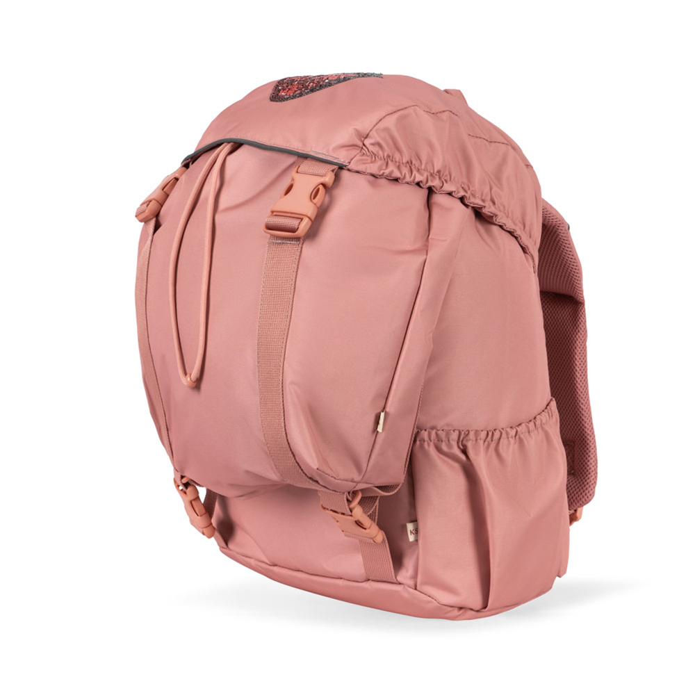 Konges Sløjd Schulrucksack mit Turnbeutel 'Clover' Rosette