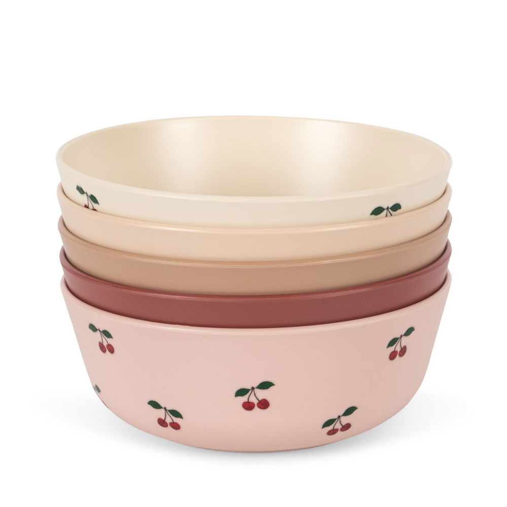 Konges Sløjd Schüssel 5er-Set Cherry Mix - Online MY SNOWFLAKE