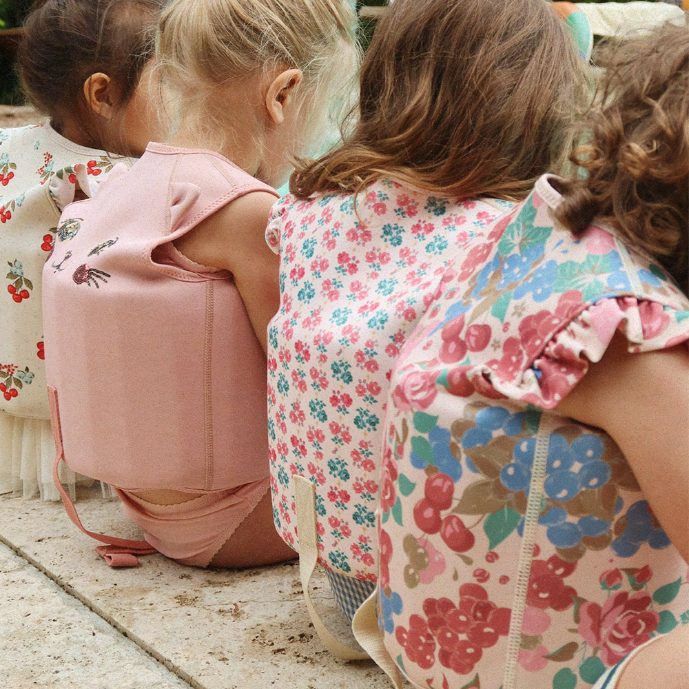 Konges Sløjd Rüschen Schwimmweste 'Avery' Bloomiegrape