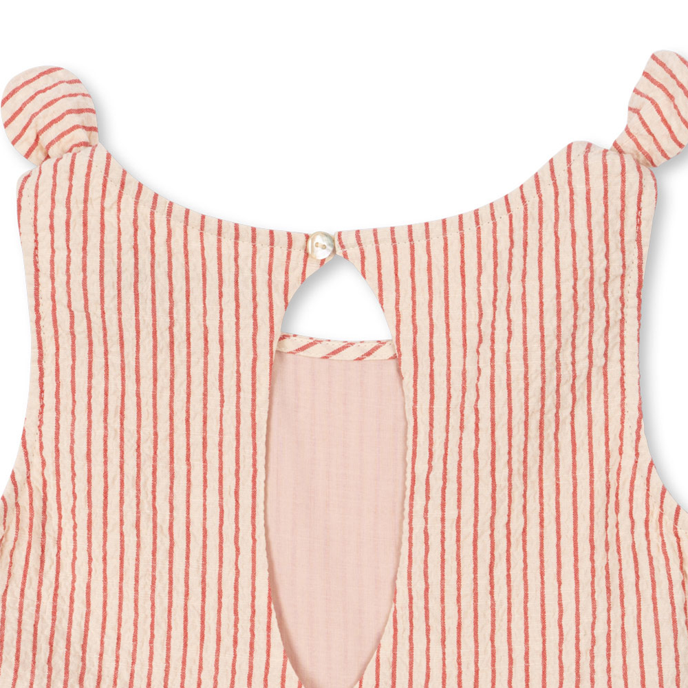 Konges Sløjd Seersucker-Kleid 'Ellie' Amour Stripe
