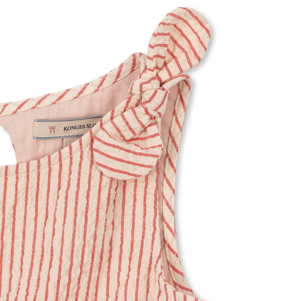 Konges Sløjd Seersucker-Kleid 'Ellie' Amour Stripe