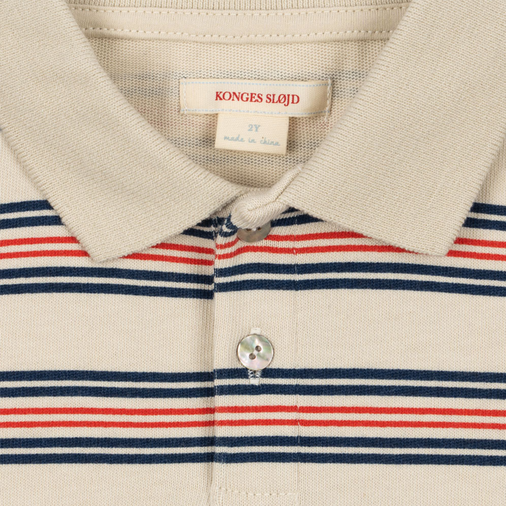 Konges Sløjd Polo Shirt 'Spotty' Stripie Stripe