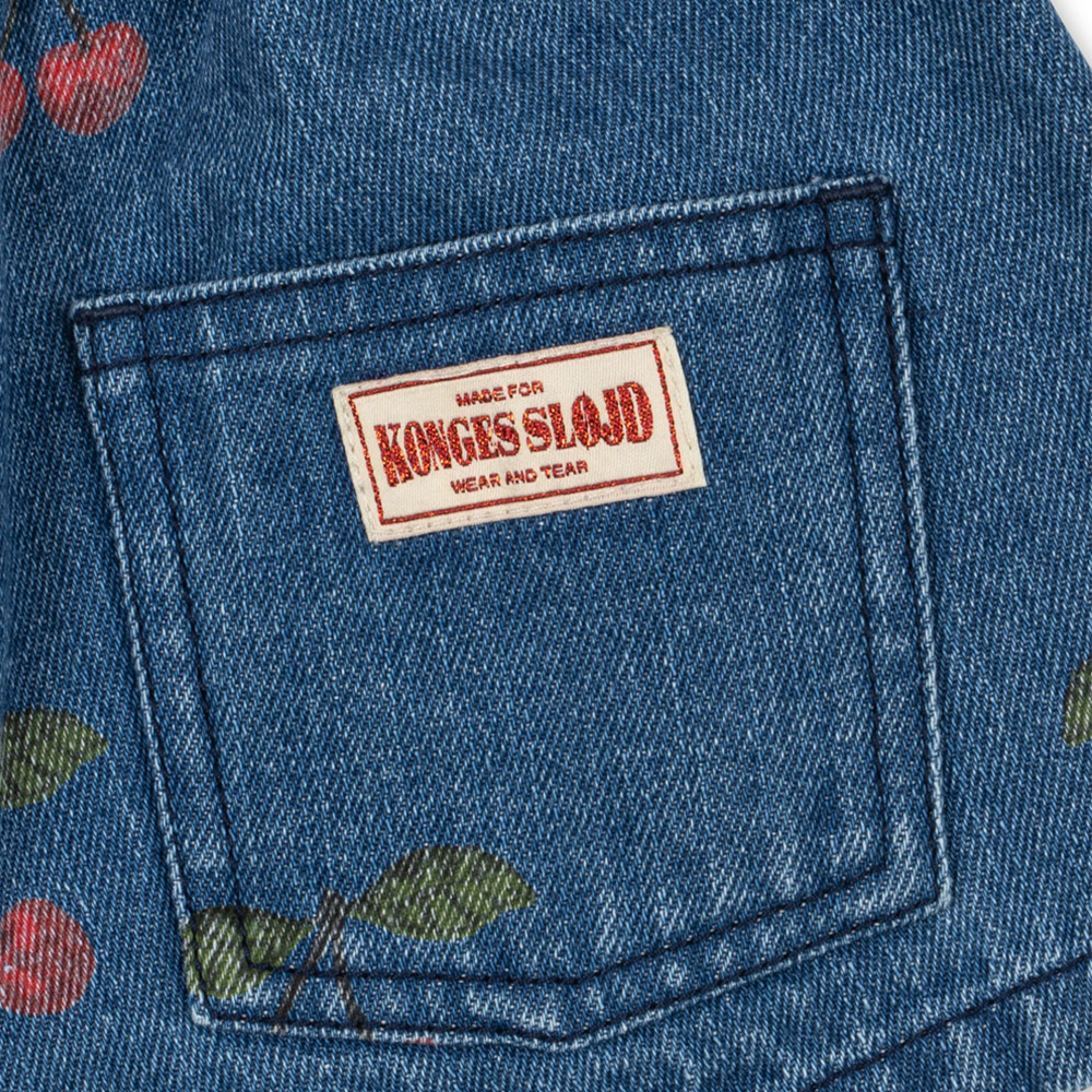 Konges Sløjd Jeans Shorts 'Magot' Ma Grande Cerise Denim