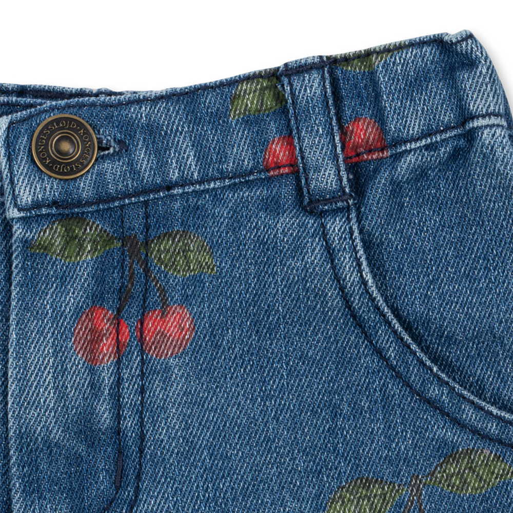 Konges Sløjd Jeans Shorts 'Magot' Ma Grande Cerise Denim