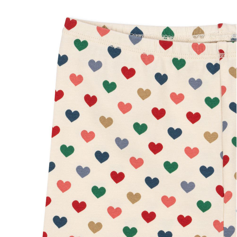 Konges Sløjd Kurze Leggings &#39;Basic&#39; Coeur Coloré