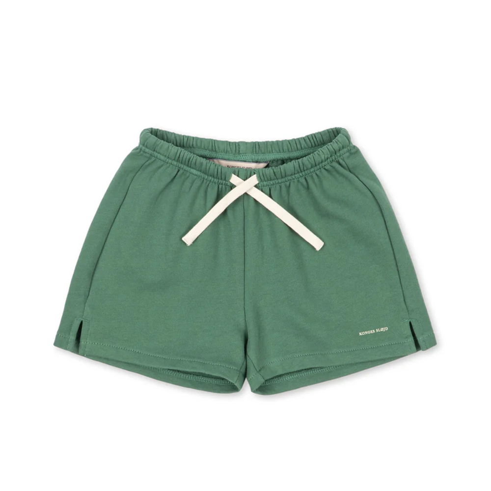 Konges Sløjd Shorts aus Baumwolle 'Spotty' Dark Ivy