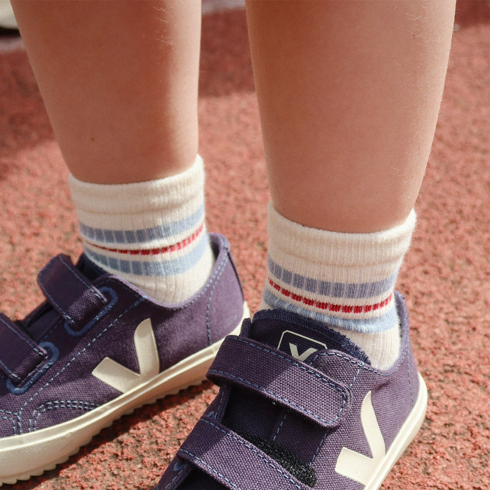 Konges Sløjd Chaussettes lot de 2 'Act' Optic White