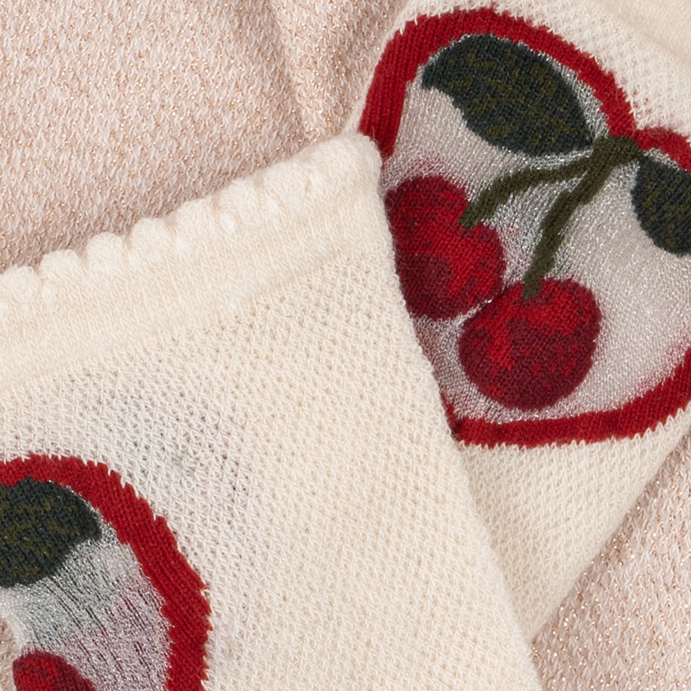 Konges Sløjd Chaussettes lot de 2 Cherry/Rose