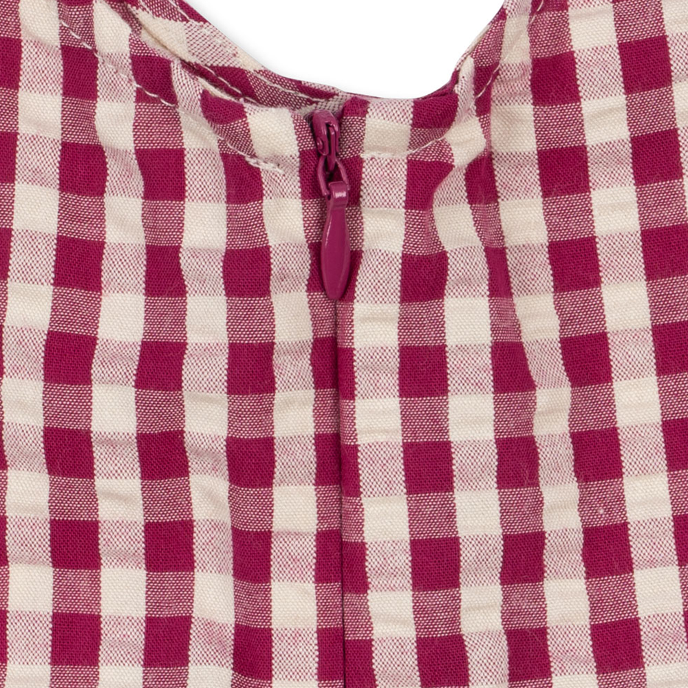 Konges Sløjd Sommerkleid 'Isotta' Raspberry Check