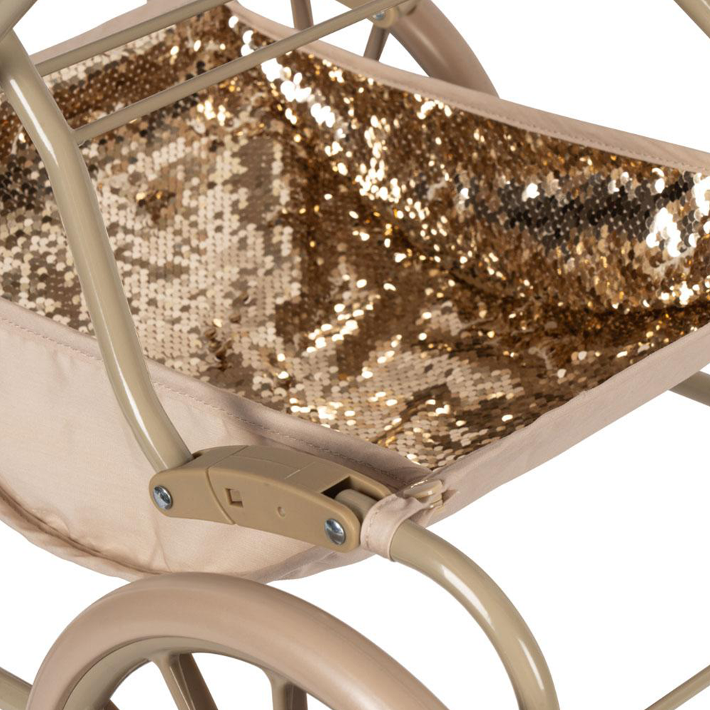 Konges Sløjd Puppen-Kinderwagen &#39;Sparkly&#39; Cherry