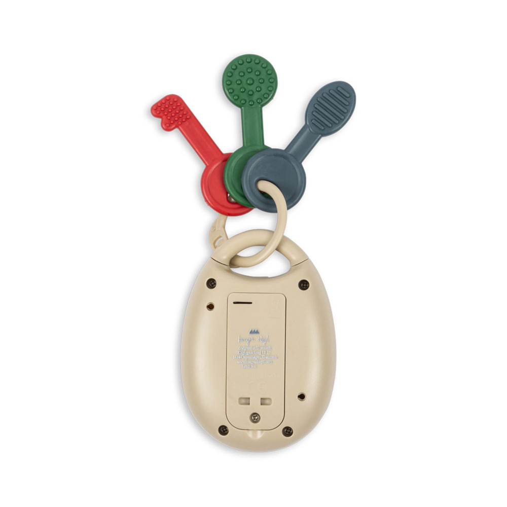 Konges Sløjd Play Keys with Teether 'My First Keys'