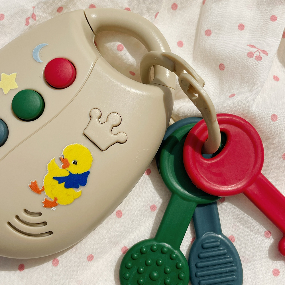Konges Sløjd Play Keys with Teether 'My First Keys'