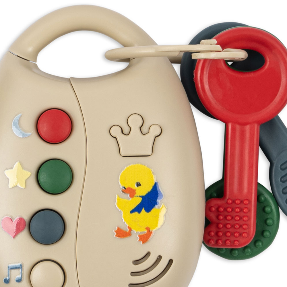 Konges Sløjd Play Keys with Teether 'My First Keys'
