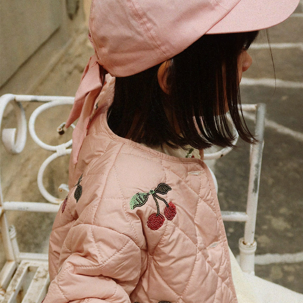 Konges Sløjd  Steppjacke 'Flora' Ma Grande Cerise