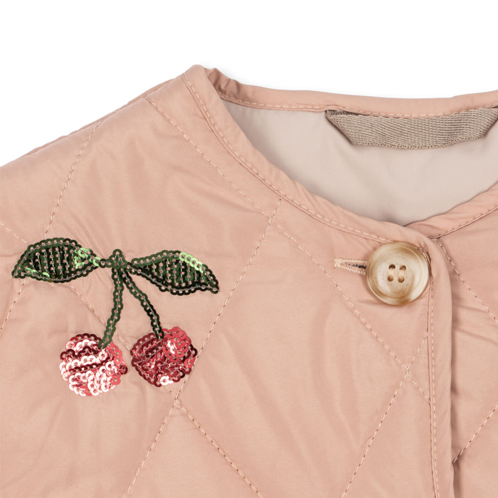 Konges Sløjd  Steppjacke 'Flora' Ma Grande Cerise