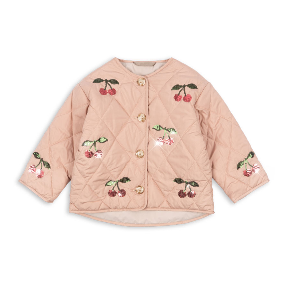 Konges Sløjd  Steppjacke 'Flora' Ma Grande Cerise