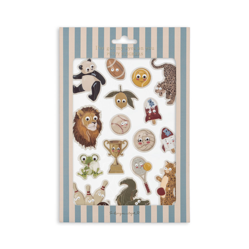 Konges Sløjd Sticker « Puffy » Animaux