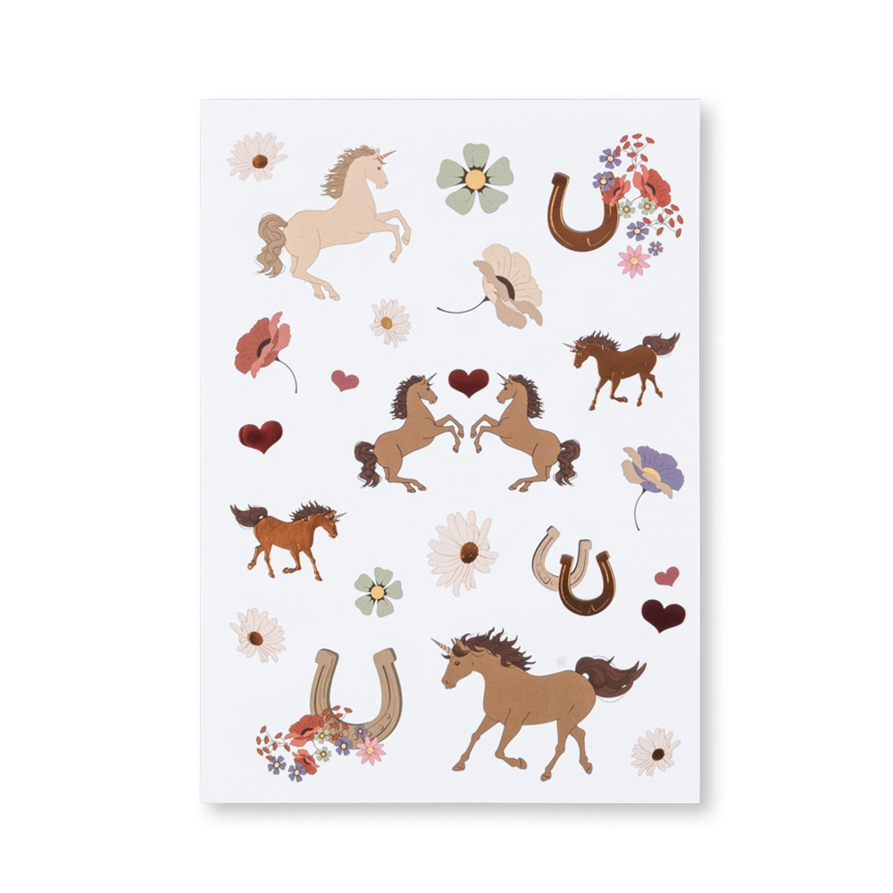 Konges Sløjd Sticker Book 'A Sticker A Day' Pink