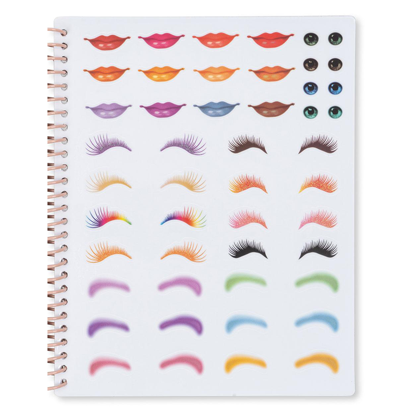 Konges Sløjd Stickeralbum 'Glam Me Up'