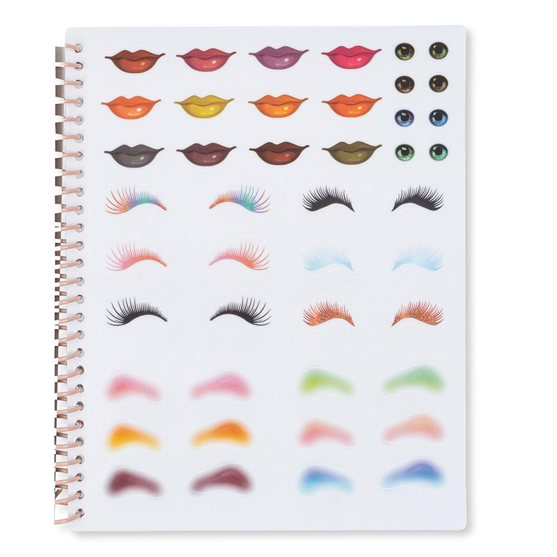Konges Sløjd Stickeralbum 'Glam Me Up'