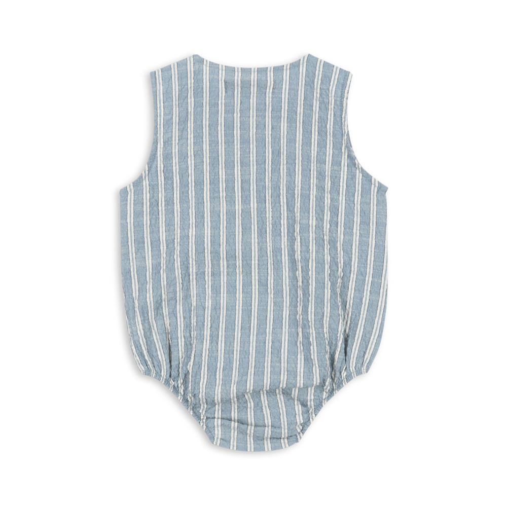 Konges Sløjd Romper 'Elliot' Trio Blue Stripe