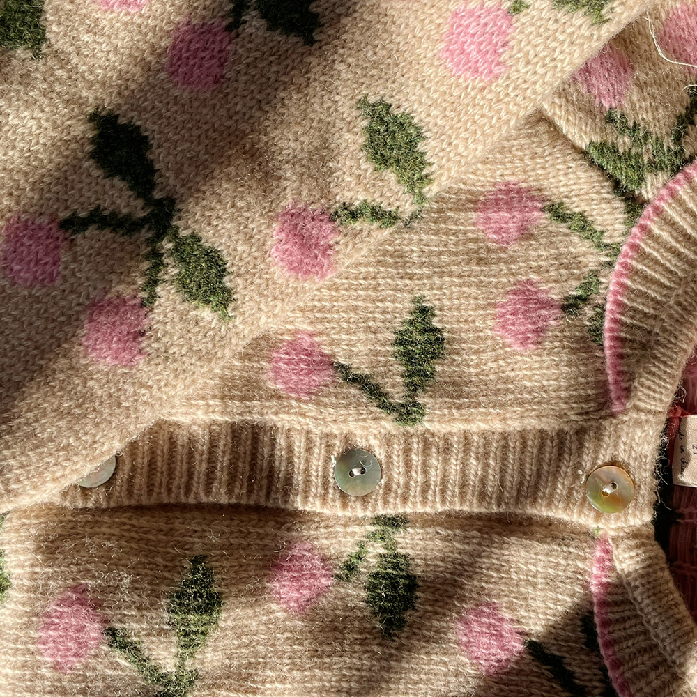 Konges Sløjd Strickcardigan &#39;Belou&#39; Cherry