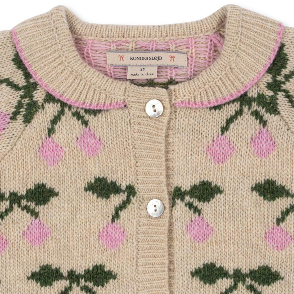 Konges Sløjd Strickcardigan &#39;Belou&#39; Cherry