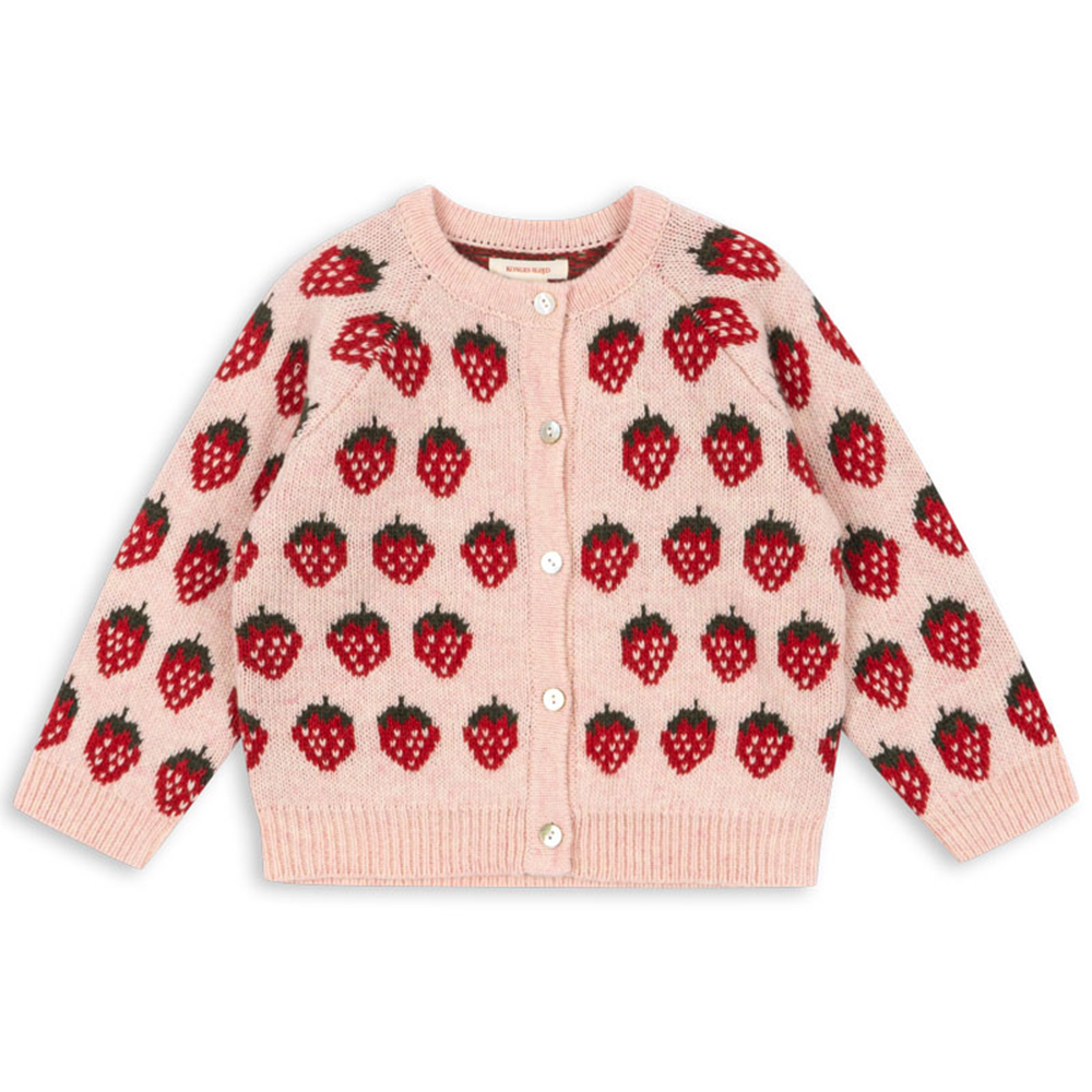 Konges Sløjd Strickcardigan 'Belou' Strawberry