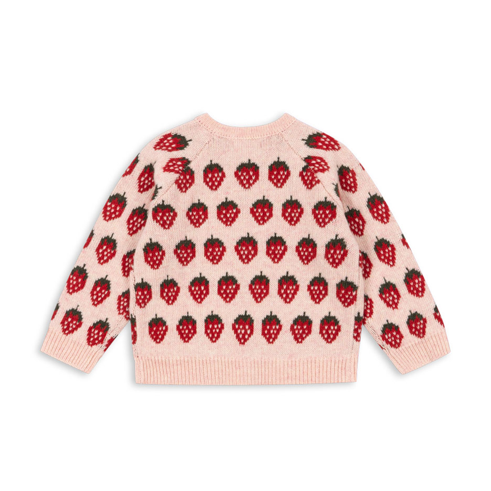 Konges Sløjd Strickcardigan 'Belou' Strawberry