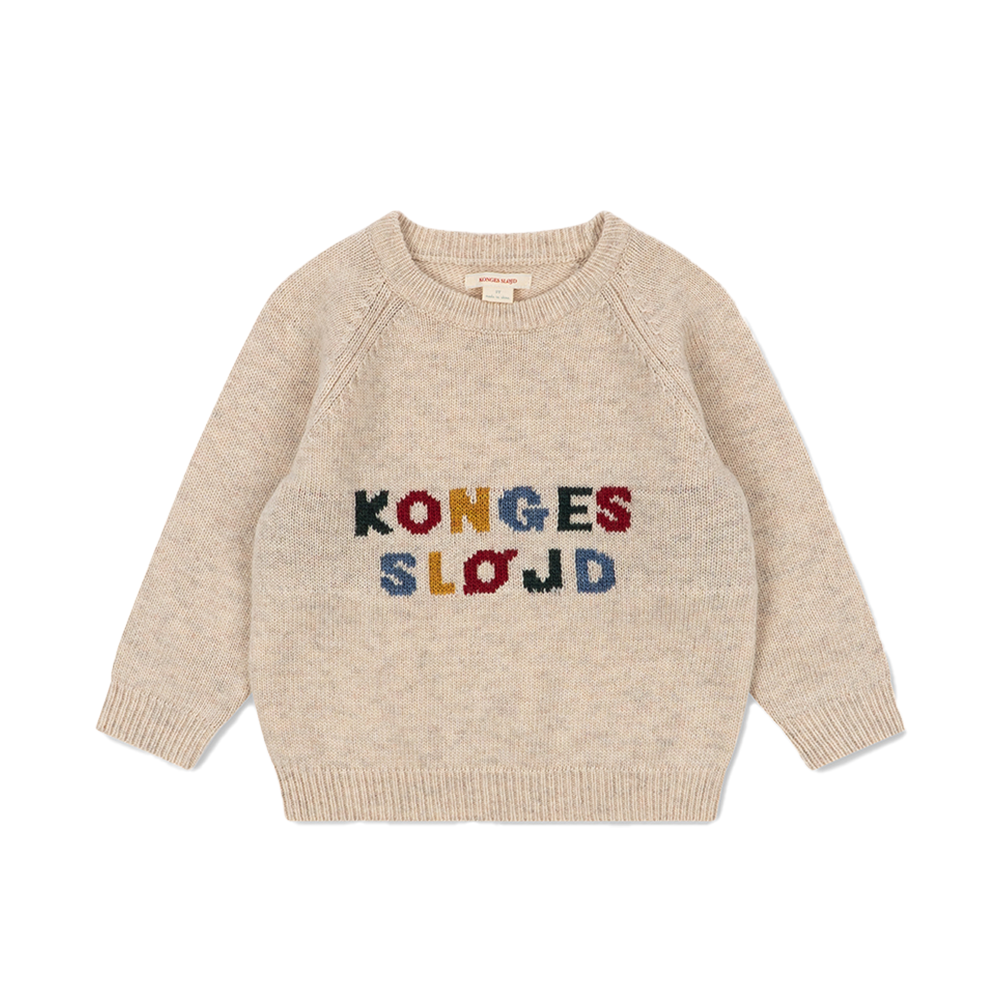 Konges Sløjd Knitted Sweater 'Billie' Off White
