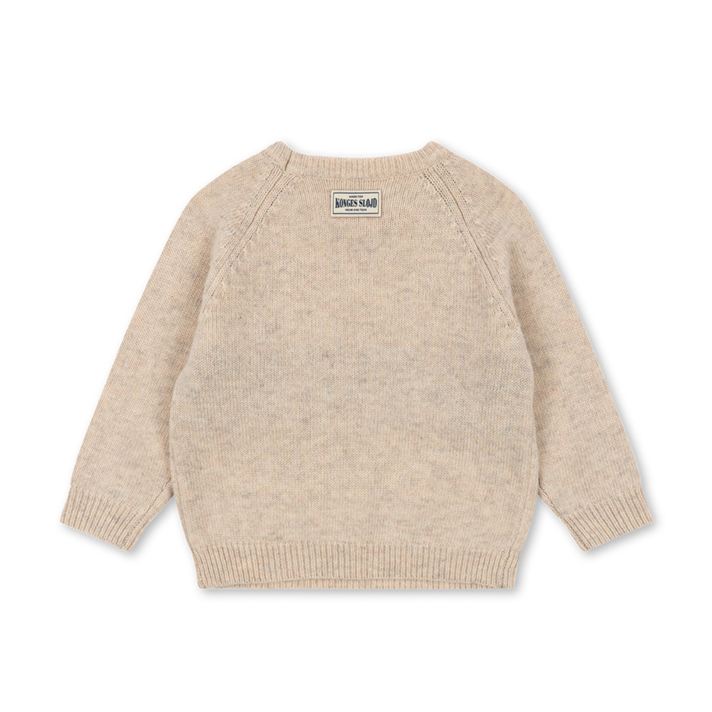 Konges Sløjd Knitted Sweater 'Billie' Off White