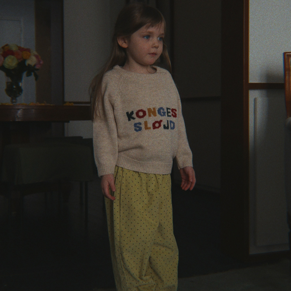 Konges Sløjd Knitted Sweater 'Billie' Off White