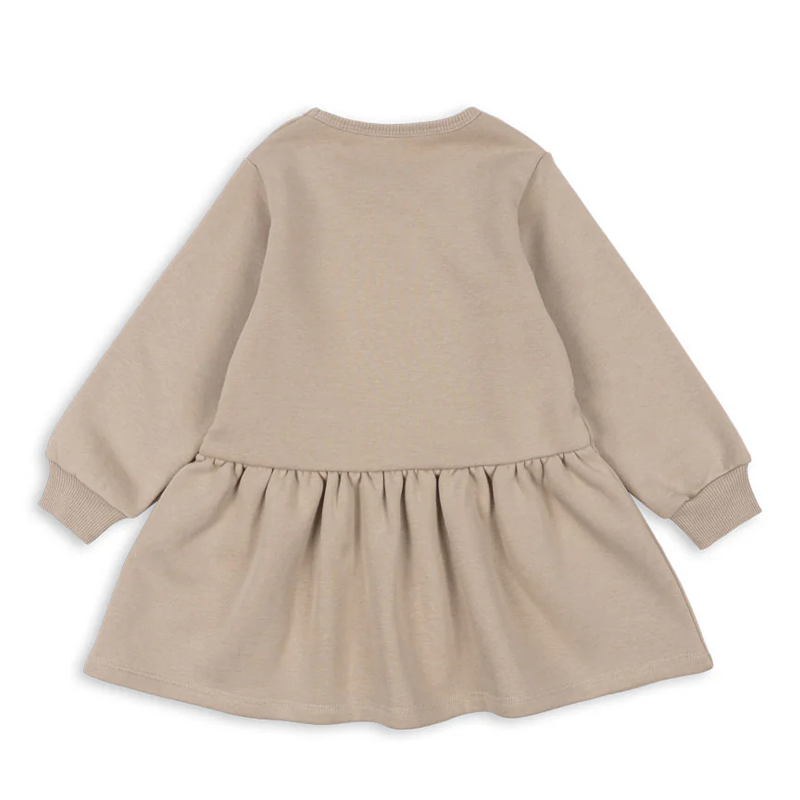 Konges Sløjd Sweat Kleid &#39;Lou Terry&#39; Oxford Tan