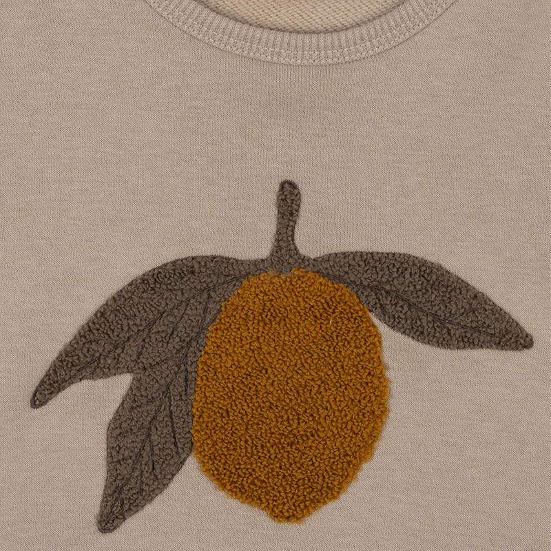 Konges Sløjd Sweat Kleid &#39;Lou Terry&#39; Oxford Tan