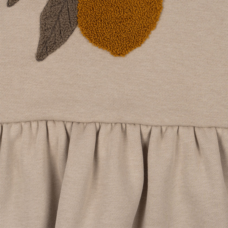 Konges Sløjd Sweat Kleid &#39;Lou Terry&#39; Oxford Tan