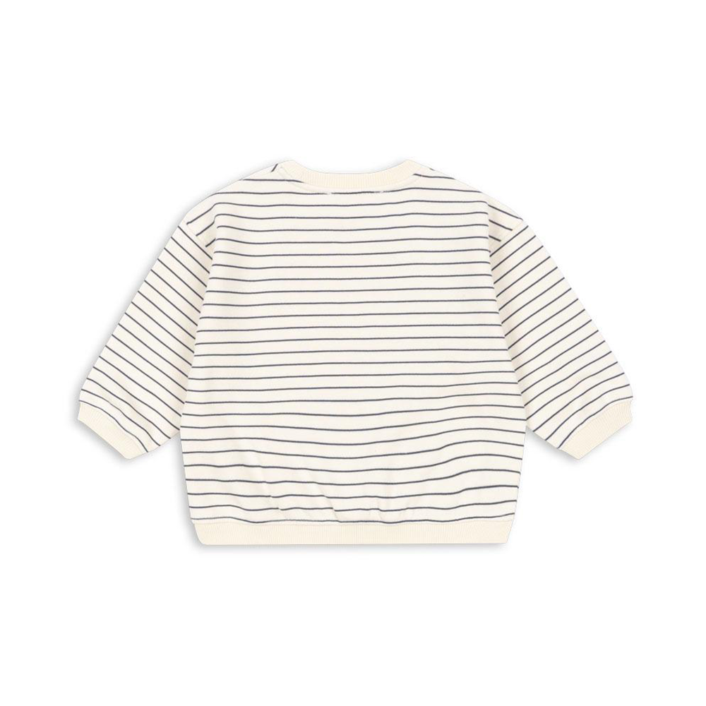 Konges Sløjd Sweatshirt 'Amio' Captains Blue/Antique White