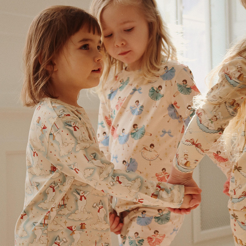 Konges Sløjd Pyjama aus Baumwolle &#39;Basic&#39; Let it Snow