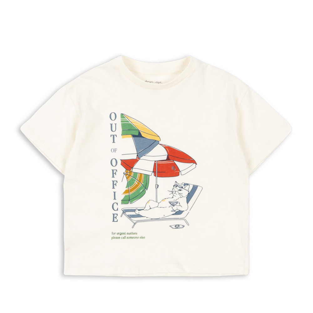 Konges Sløjd T-Shirt 'Famo' Antique White