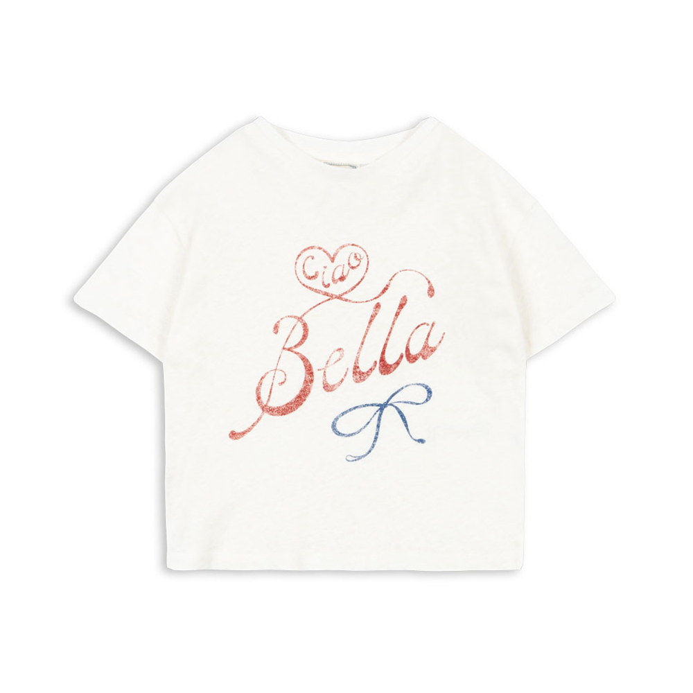 Konges Sløjd T-Shirt &#39;RHW X KS&#39; Bella Antique White