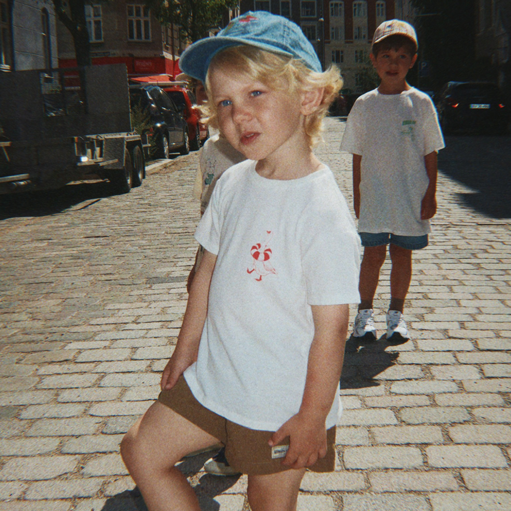 Konges Sløjd T-shirt « Era » Off White/Lifeguard Service