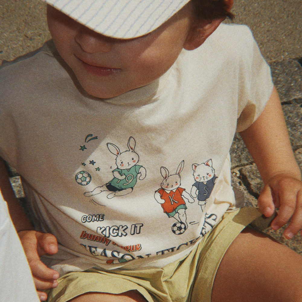Konges Sløjd T-shirt « Famo » Almond Milk