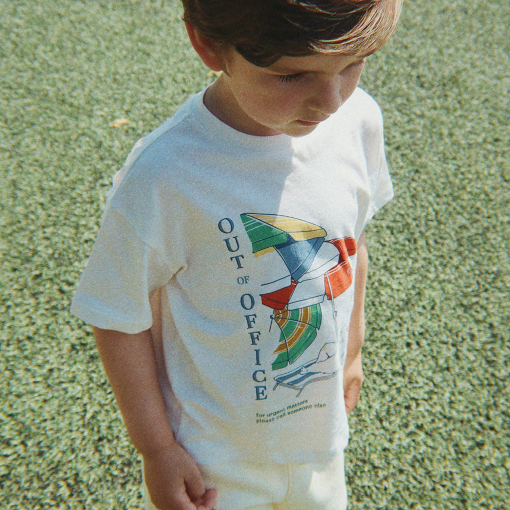 Konges Sløjd T-Shirt 'Famo' Antique White