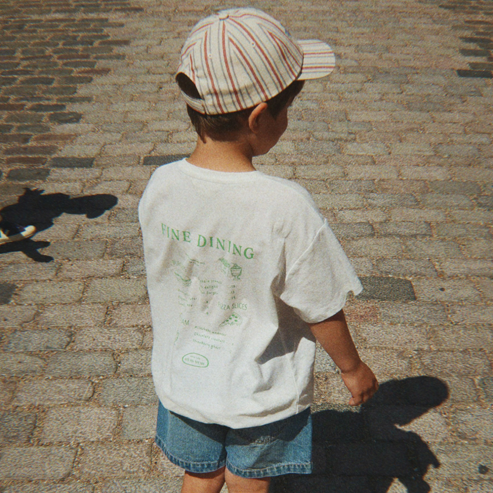 Konges Sløjd T-Shirt « Era » écru/Fine Dining