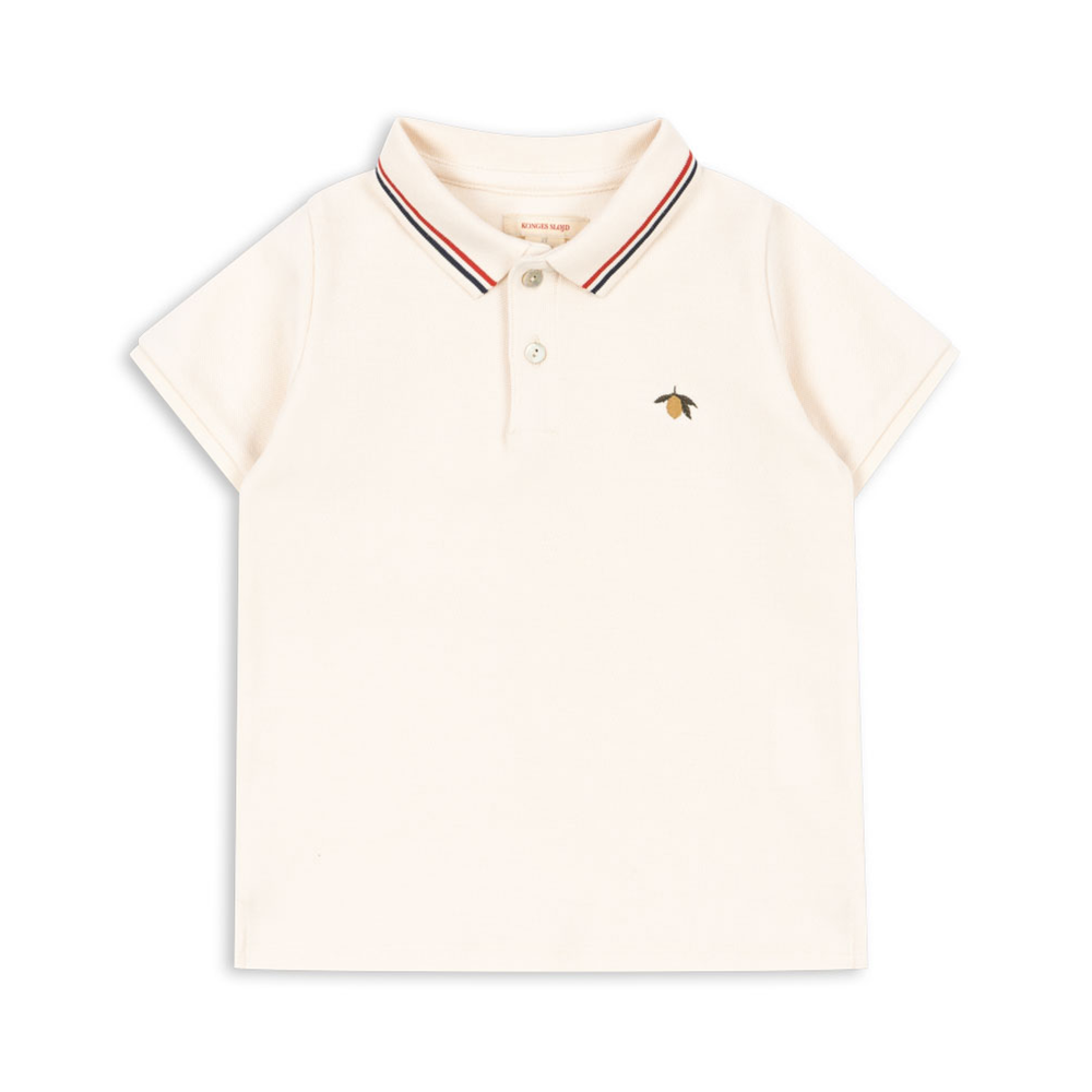 Konges Sløjd Polo "Florian" blanc antique