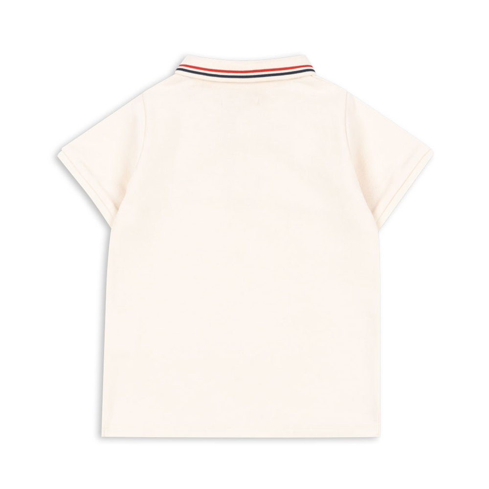 Konges Sløjd Polo "Florian" blanc antique