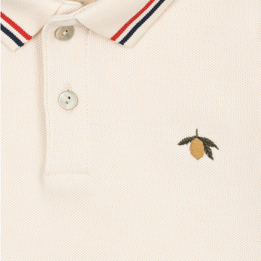Konges Sløjd Polo "Florian" blanc antique