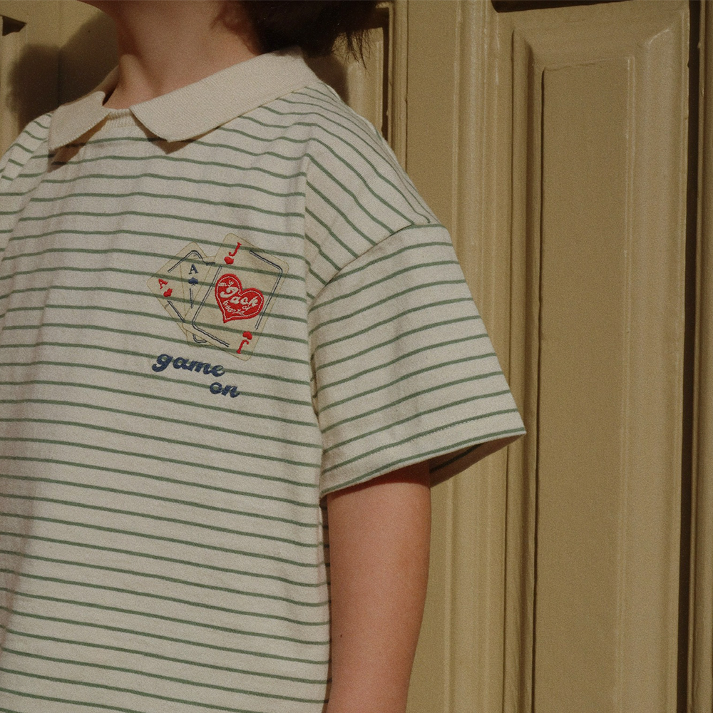 Konges Sløjd T-Shirt &#39;RHW X KS&#39; Gameon Terra Stripe