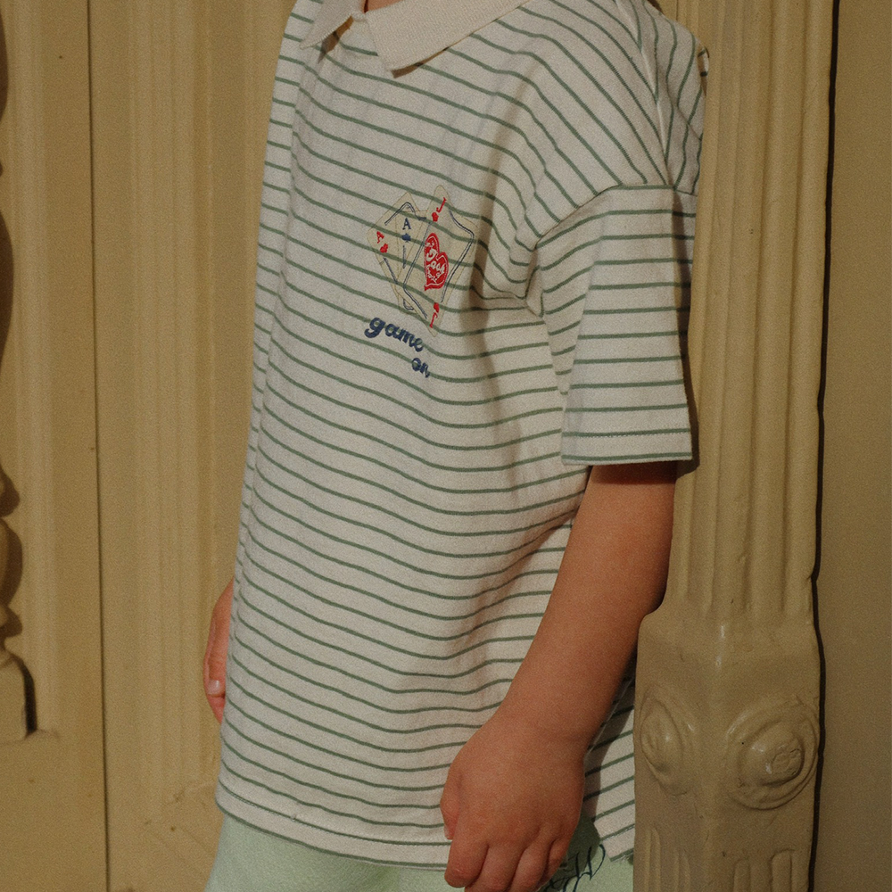Konges Sløjd T-Shirt &#39;RHW X KS&#39; Gameon Terra Stripe
